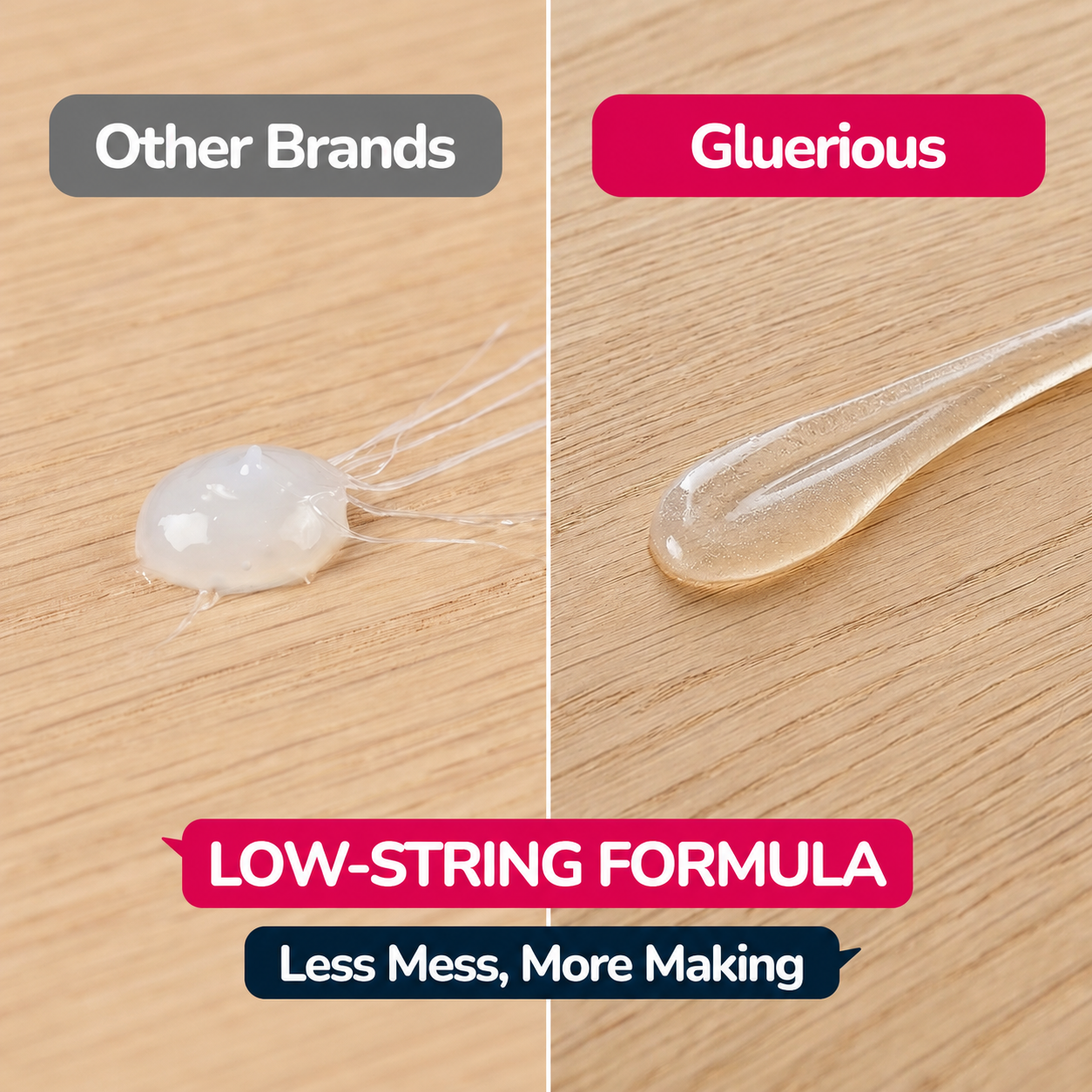Gluerious Mini Hot Glue Gun Sticks, 200 Pack - 4" Length, 0.27" Diameter for Small Glue Guns - Bulk Clear Glue Sticks for Crafts, Wreaths, Home Decor, School Projects and Repairs